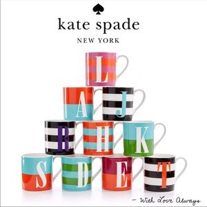 Kate Spade Monogram Mug